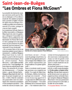Article de Midi Libre